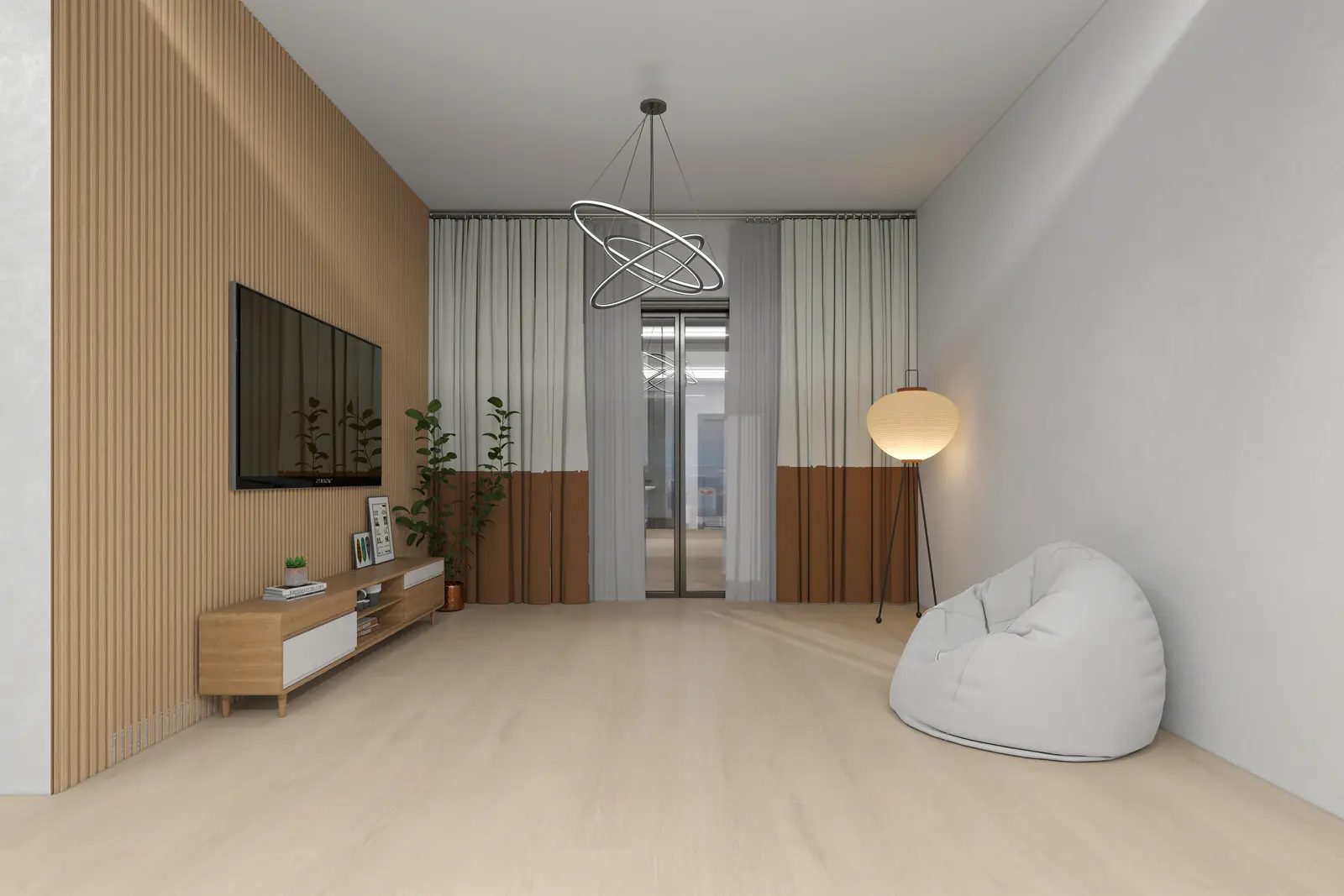 Sienna Oak flooring in a furnished interior